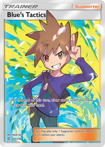 Blue's Tactics (231/236) [Sun & Moon: Unified Minds] - The Mythic Store | 24h Order Processing