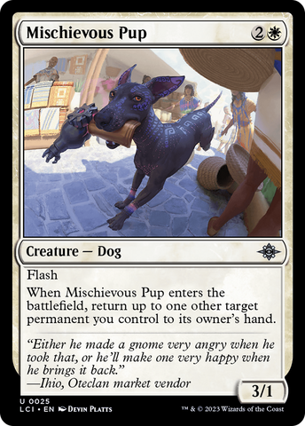 Mischievous Pup [The Lost Caverns of Ixalan] - The Mythic Store | 24h Order Processing