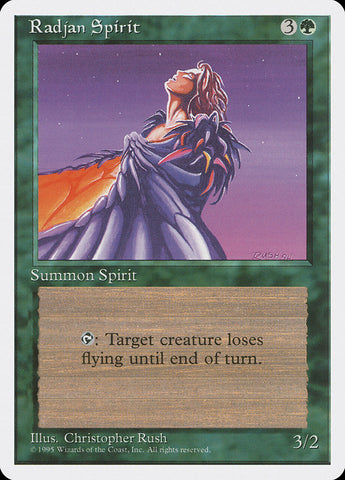 Radjan Spirit [Fourth Edition] - The Mythic Store | 24h Order Processing