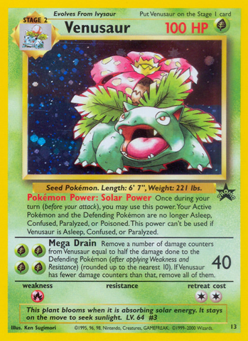 Venusaur (13) [Wizards of the Coast: Black Star Promos] - The Mythic Store | 24h Order Processing