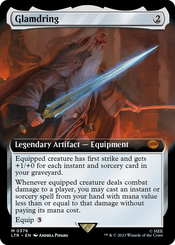 Glamdring (Extended Art) [The Lord of the Rings: Tales of Middle-Earth] - The Mythic Store | 24h Order Processing
