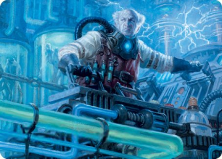 Ludevic, Necrogenius Art Card [Innistrad: Midnight Hunt Art Series] - The Mythic Store | 24h Order Processing