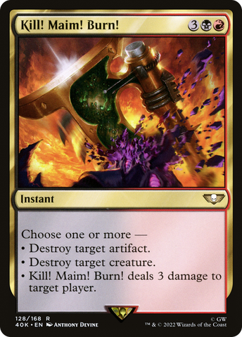 Kill! Maim! Burn! [Warhammer 40,000] - The Mythic Store | 24h Order Processing