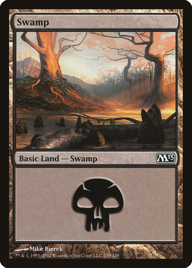Swamp (239) [Magic 2013] - The Mythic Store | 24h Order Processing