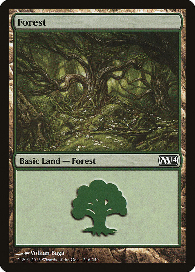 Forest (246) [Magic 2014] - The Mythic Store | 24h Order Processing