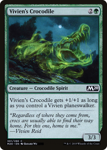 Vivien's Crocodile [Core Set 2020] - The Mythic Store | 24h Order Processing