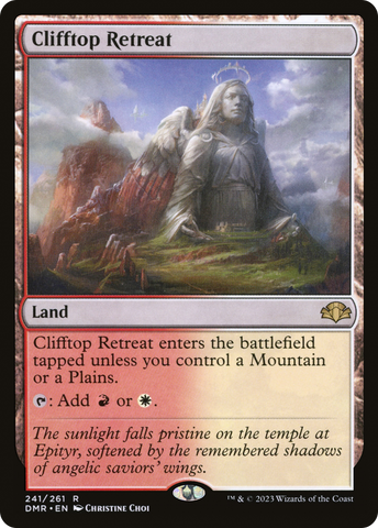 Clifftop Retreat [Dominaria Remastered] - The Mythic Store | 24h Order Processing