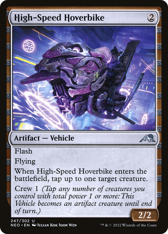 High-Speed Hoverbike [Kamigawa: Neon Dynasty] - The Mythic Store | 24h Order Processing
