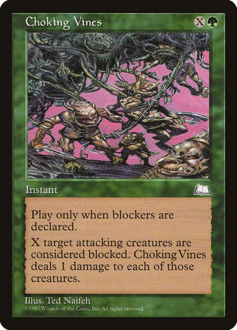 Choking Vines [Weatherlight] - The Mythic Store | 24h Order Processing