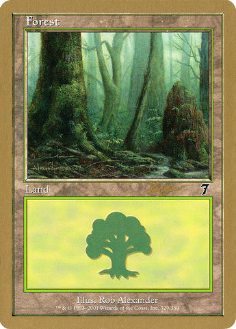 Forest (329) (Sim Han How) [World Championship Decks 2002] - The Mythic Store | 24h Order Processing