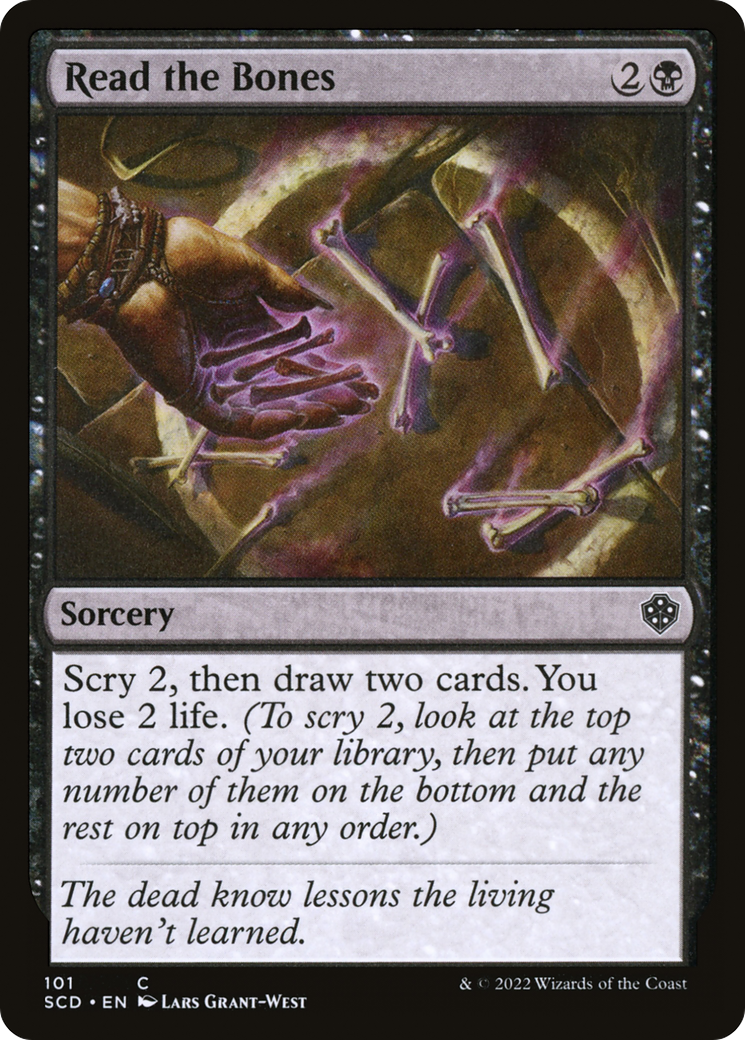 Read the Bones [Starter Commander Decks] - The Mythic Store | 24h Order Processing