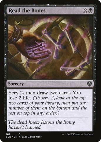 Read the Bones [Starter Commander Decks] - The Mythic Store | 24h Order Processing