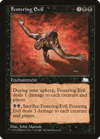 Festering Evil [Weatherlight] - The Mythic Store | 24h Order Processing