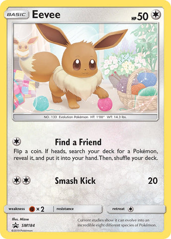 Eevee (SM184) [Sun & Moon: Black Star Promos] - The Mythic Store | 24h Order Processing
