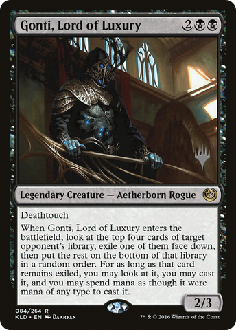 Gonti, Lord of Luxury (Promo Pack) [Kaladesh Promos] - The Mythic Store | 24h Order Processing