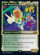 Lila, Hospitality Hostess (Showcase) (Galaxy Foil) [Unfinity] - The Mythic Store | 24h Order Processing