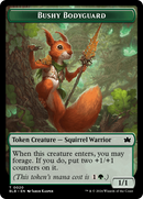 Emblem - Ral, Crackling Wit // Bushy Bodyguard Double-Sided Token [Bloomburrow Tokens] - The Mythic Store | 24h Order Processing