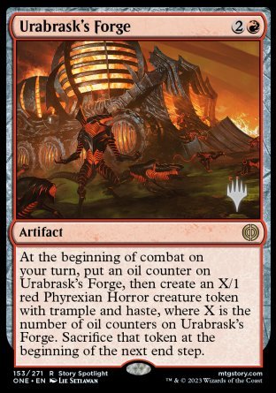 Urabrask's Forge (Promo Pack) [Phyrexia: All Will Be One Promos] - The Mythic Store | 24h Order Processing