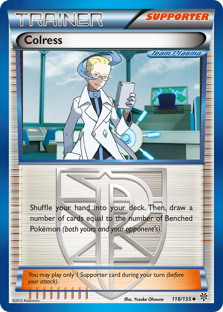 Colress (118/135) [Black & White: Plasma Storm] - The Mythic Store | 24h Order Processing