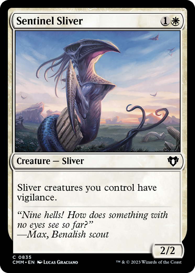 Sentinel Sliver [Commander Masters] - The Mythic Store | 24h Order Processing