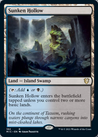 Sunken Hollow [Innistrad: Midnight Hunt Commander] - The Mythic Store | 24h Order Processing