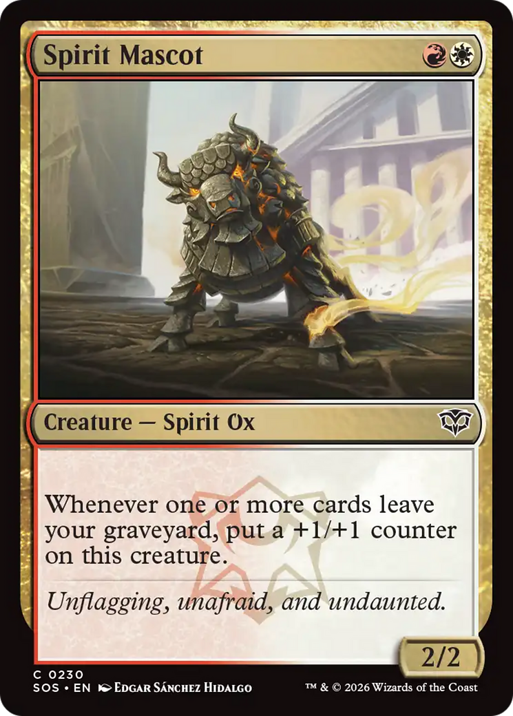 Spirit Mascot [Secrets of Strixhaven] - The Mythic Store | 24h Order Processing