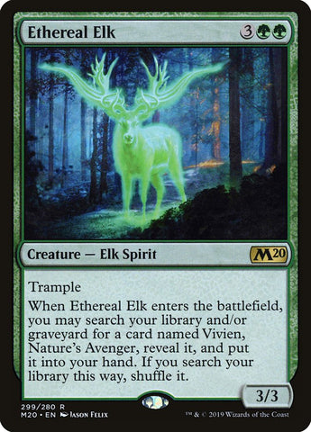 Ethereal Elk [Core Set 2020] - The Mythic Store | 24h Order Processing