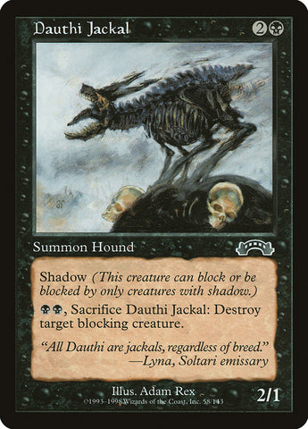 Dauthi Jackal [Exodus] - The Mythic Store | 24h Order Processing
