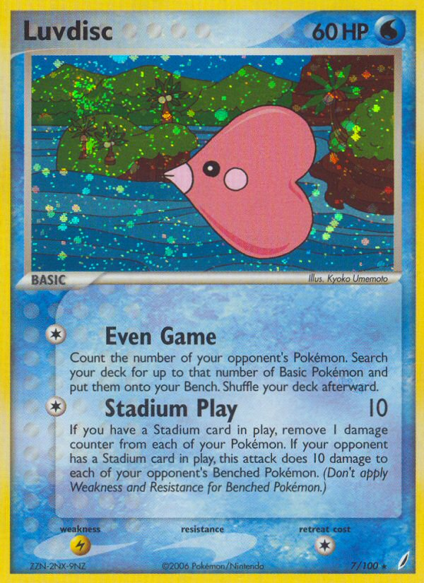 Luvdisc (7/100) [EX: Crystal Guardians] - The Mythic Store | 24h Order Processing