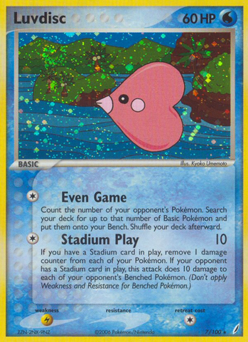 Luvdisc (7/100) [EX: Crystal Guardians] - The Mythic Store | 24h Order Processing