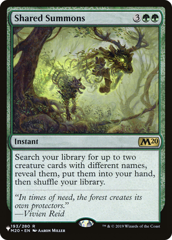 Shared Summons [The List] - The Mythic Store | 24h Order Processing