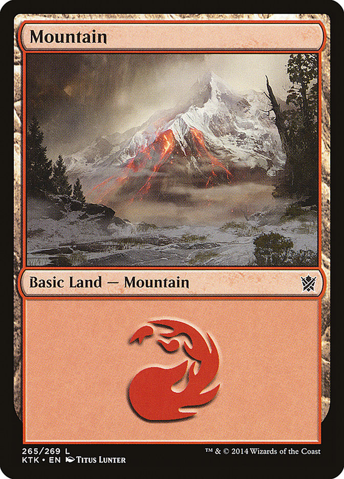Mountain (265) [Khans of Tarkir] - The Mythic Store | 24h Order Processing