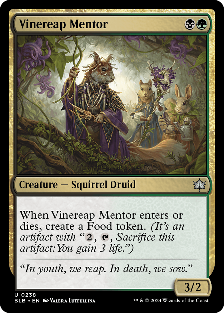 Vinereap Mentor [Bloomburrow] - The Mythic Store | 24h Order Processing