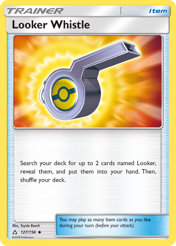 Looker Whistle (127/156) [Sun & Moon: Ultra Prism] - The Mythic Store | 24h Order Processing