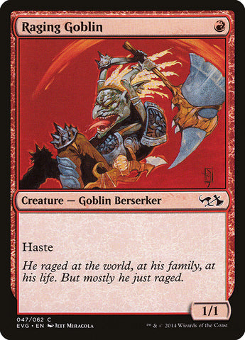 Raging Goblin (Elves vs. Goblins) [Duel Decks Anthology] - The Mythic Store | 24h Order Processing