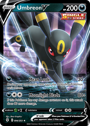 Umbreon V (094/203) (Intro Deck) [Sword & Shield: Evolving Skies] - The Mythic Store | 24h Order Processing