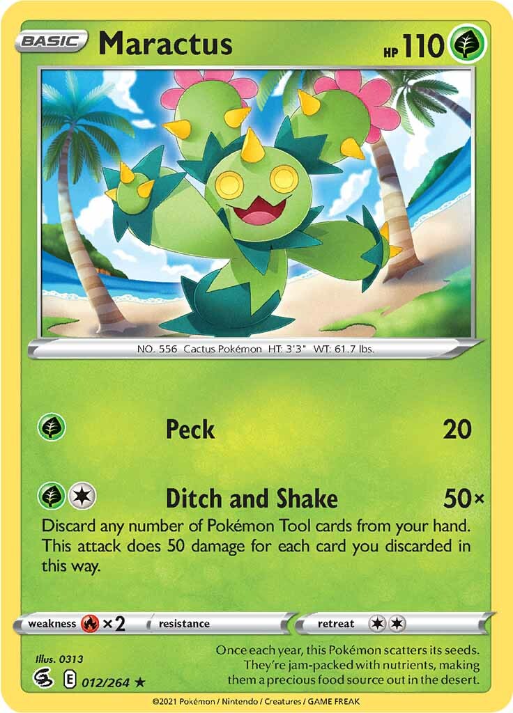 Maractus (012/264) [Sword & Shield: Fusion Strike] - The Mythic Store | 24h Order Processing