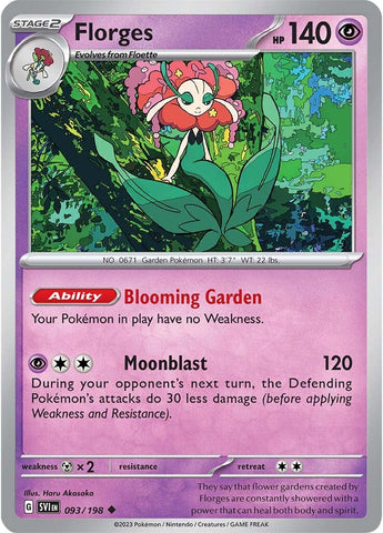Florges (093/198) [Scarlet & Violet: Base Set] - The Mythic Store | 24h Order Processing