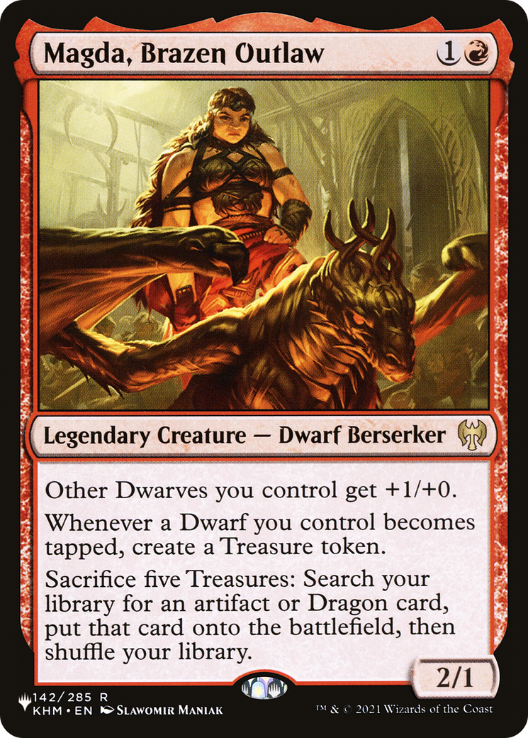 Magda, Brazen Outlaw (KHM) [The List] - The Mythic Store | 24h Order Processing