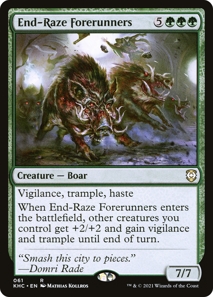 End-Raze Forerunners [Kaldheim Commander] - The Mythic Store | 24h Order Processing