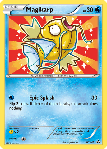 Magikarp (XY143) [XY: Black Star Promos] - The Mythic Store | 24h Order Processing
