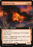 Phoenix of Ash (Extended Art) [Theros Beyond Death] - The Mythic Store | 24h Order Processing