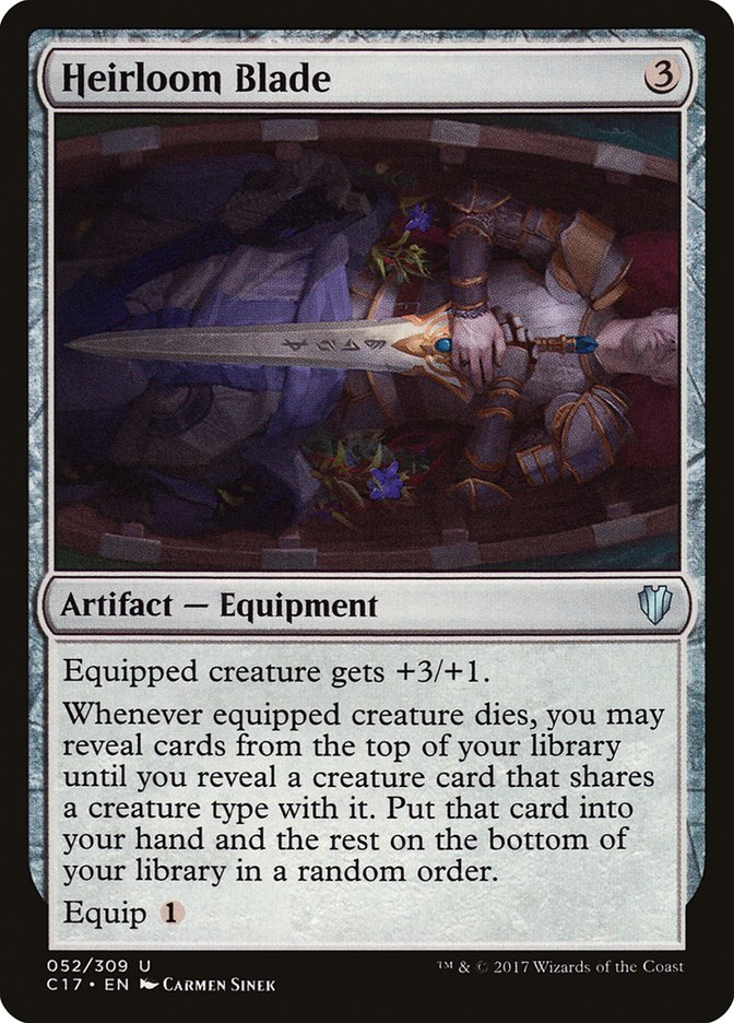Heirloom Blade [Commander 2017] - The Mythic Store | 24h Order Processing