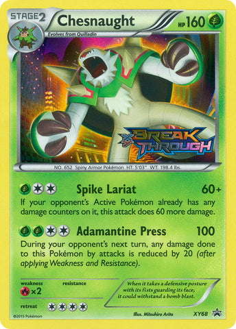Chesnaught (XY68) [XY: Black Star Promos] - The Mythic Store | 24h Order Processing