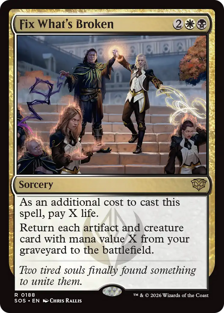 Fix What's Broken [Secrets of Strixhaven] - The Mythic Store | 24h Order Processing