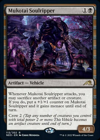 Mukotai Soulripper (Promo Pack) [Kamigawa: Neon Dynasty Promos] - The Mythic Store | 24h Order Processing