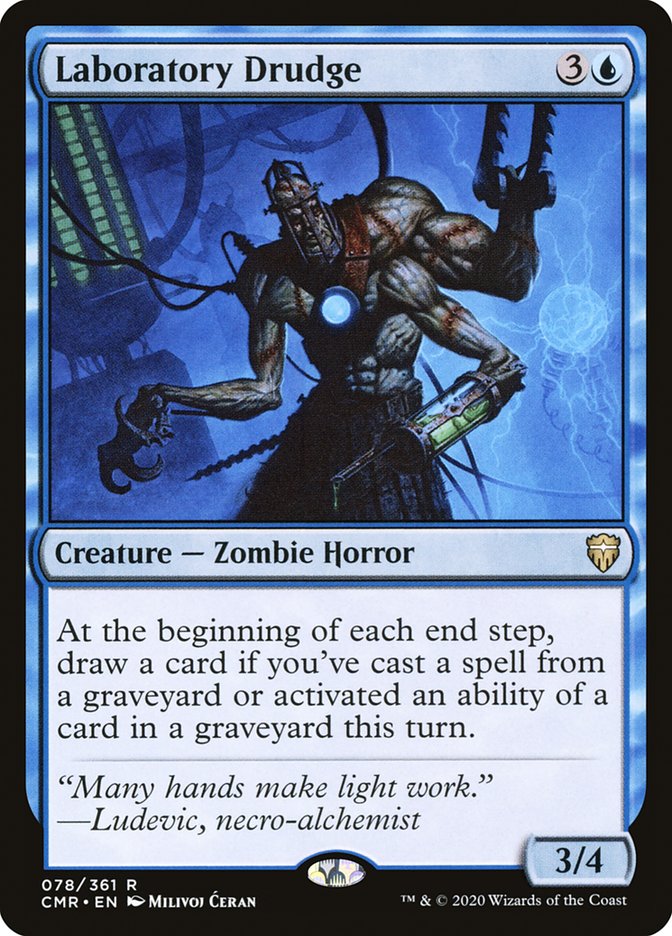Laboratory Drudge [Commander Legends] - The Mythic Store | 24h Order Processing