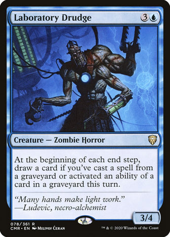 Laboratory Drudge [Commander Legends] - The Mythic Store | 24h Order Processing