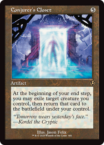 Conjurer's Closet (Retro Frame) [Innistrad Remastered] - The Mythic Store | 24h Order Processing