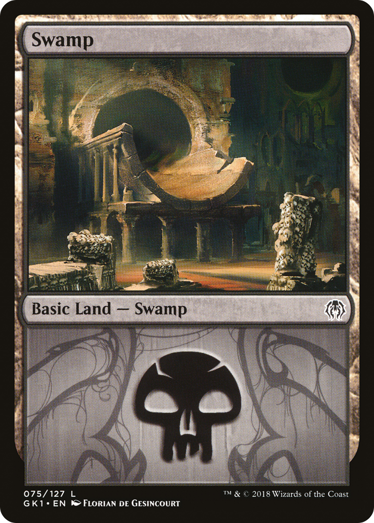 Swamp (75) [Guilds of Ravnica Guild Kit] - The Mythic Store | 24h Order Processing
